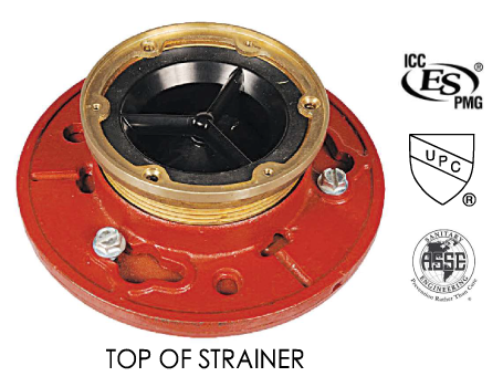 TOP OF STRAINER